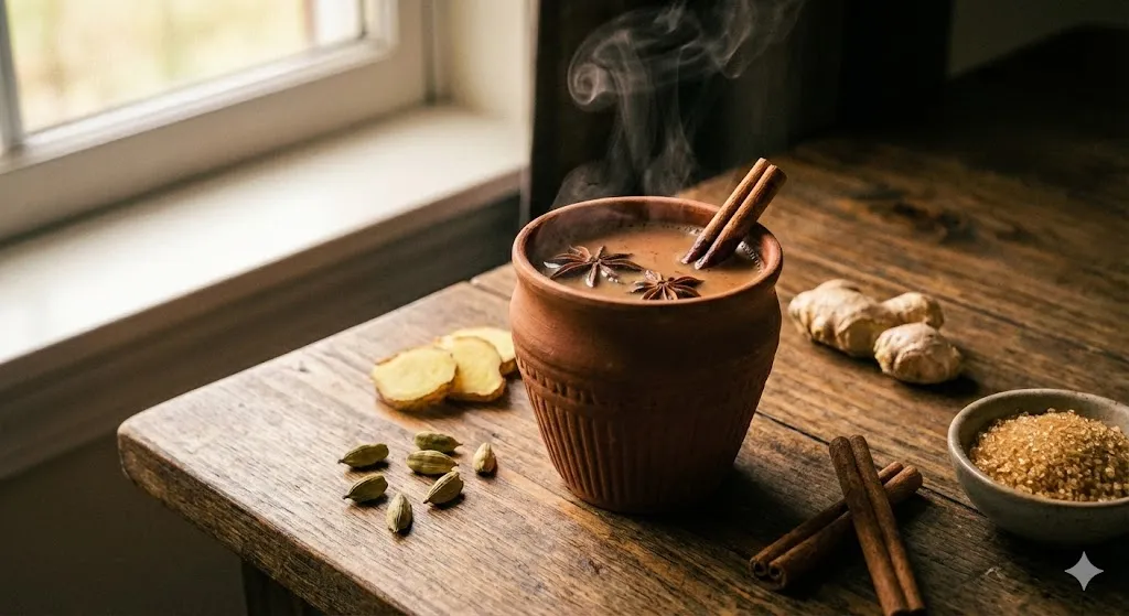 A cup of masala chai